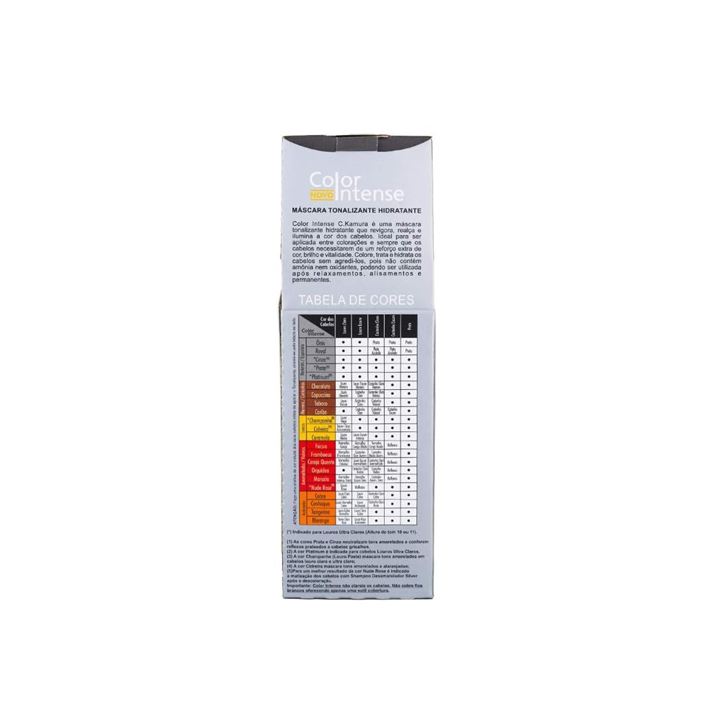 Kit 2 Tonalizantes C.Kamura Color Intense Cidreira Banho de Brilho 100g