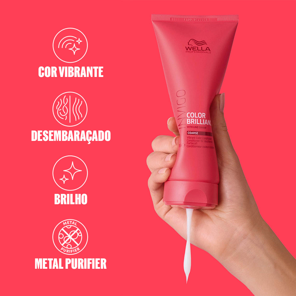Condicionador Professionals Invigo Color Brilliance 200mL Wella