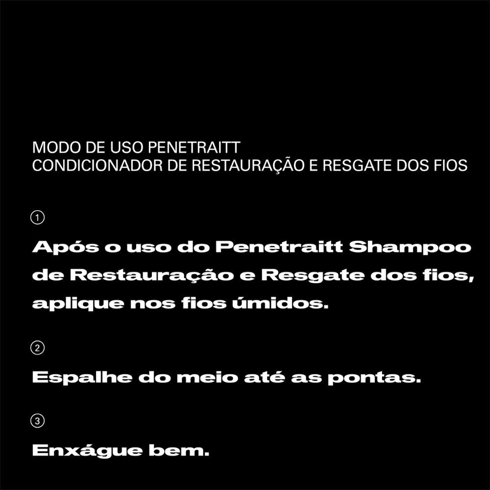 Condicionador Sebastian Professionals Penetraitt Reconstrução e Força 200mL