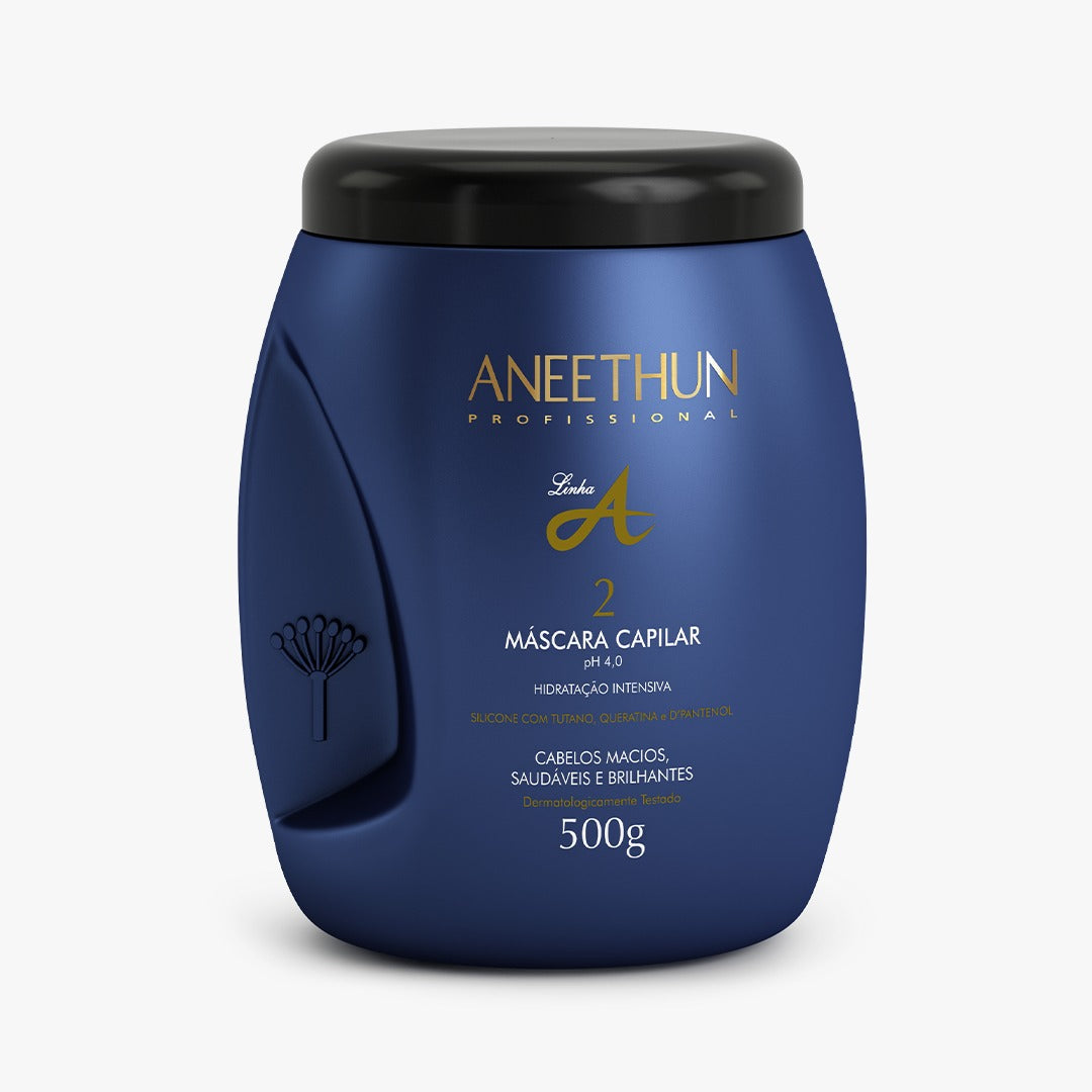 Máscara Capilar Linha A Tutano e Queratina 500g  Aneethun