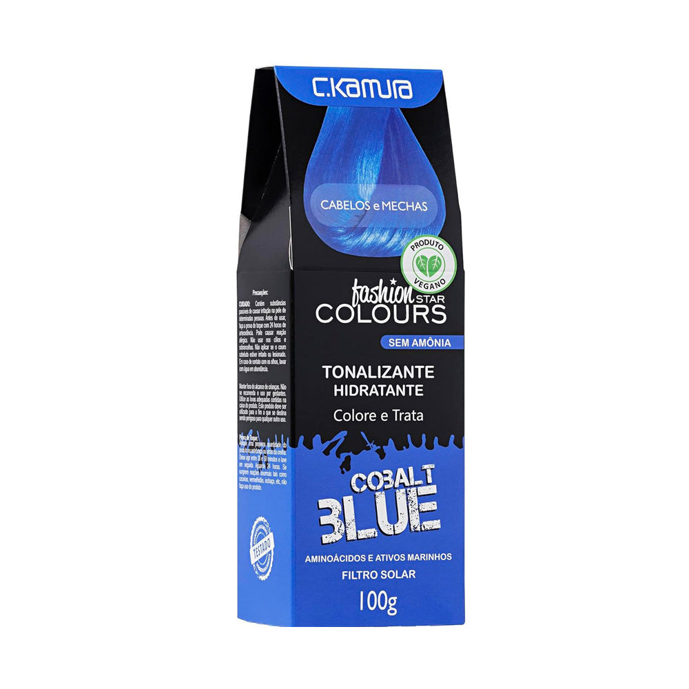 Tonalizante C.Kamura Color Intense Cobalt Blue Banho De Brilho 100g