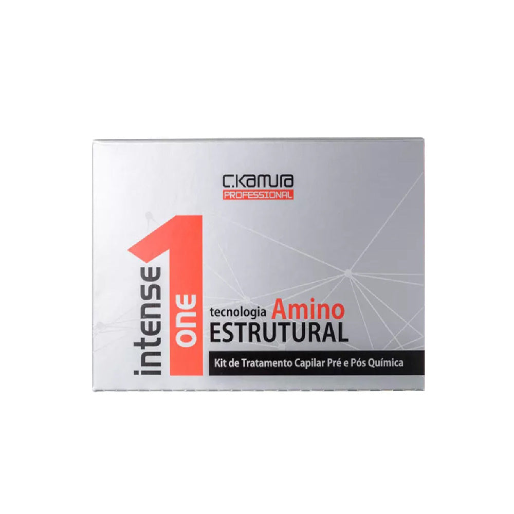 Kit Capilar Pré e Pós Quimica C.Kamura Intense One 270g
