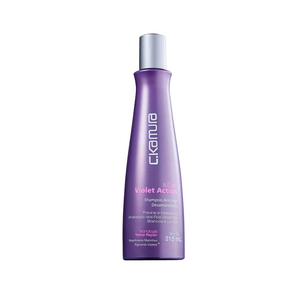 Kit C.Kamura Violet Action com Shampoo e Condicionador