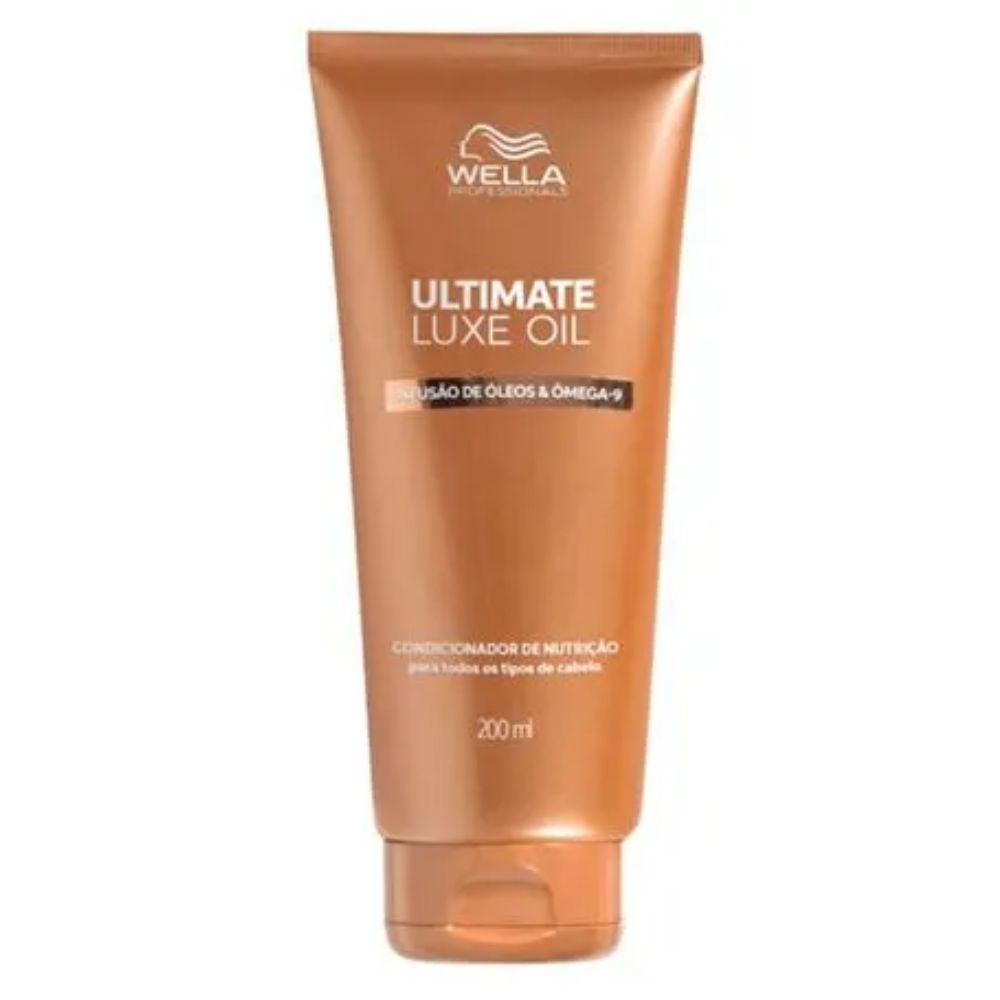 Condicionador Wella Ultimate Luxe Oil Nutrição e Brilho 200mL