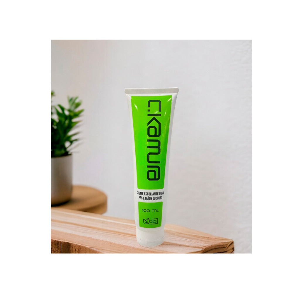 Creme Esfoliante C.Kamura Para Mãos E Pés 100ml