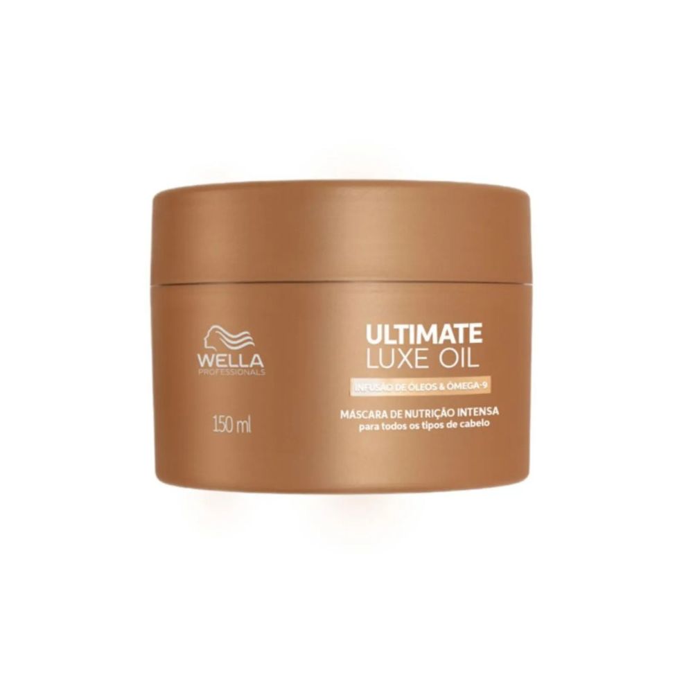 Máscara Wella Ultimate Luxe Oil Nutrição e Brilho 150mL