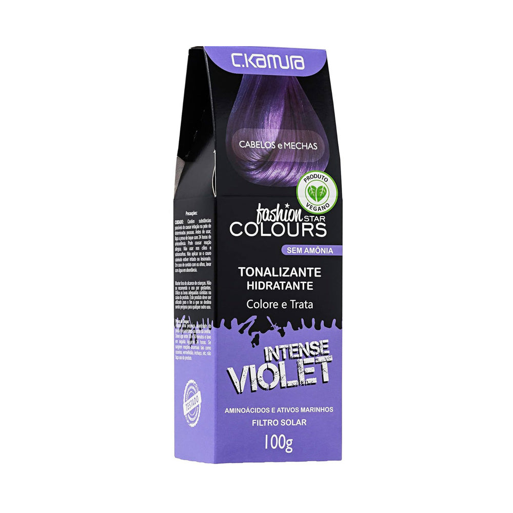 Tonalizante C.Kamura Color Intense Intense Violet Banho De Brilho 100g